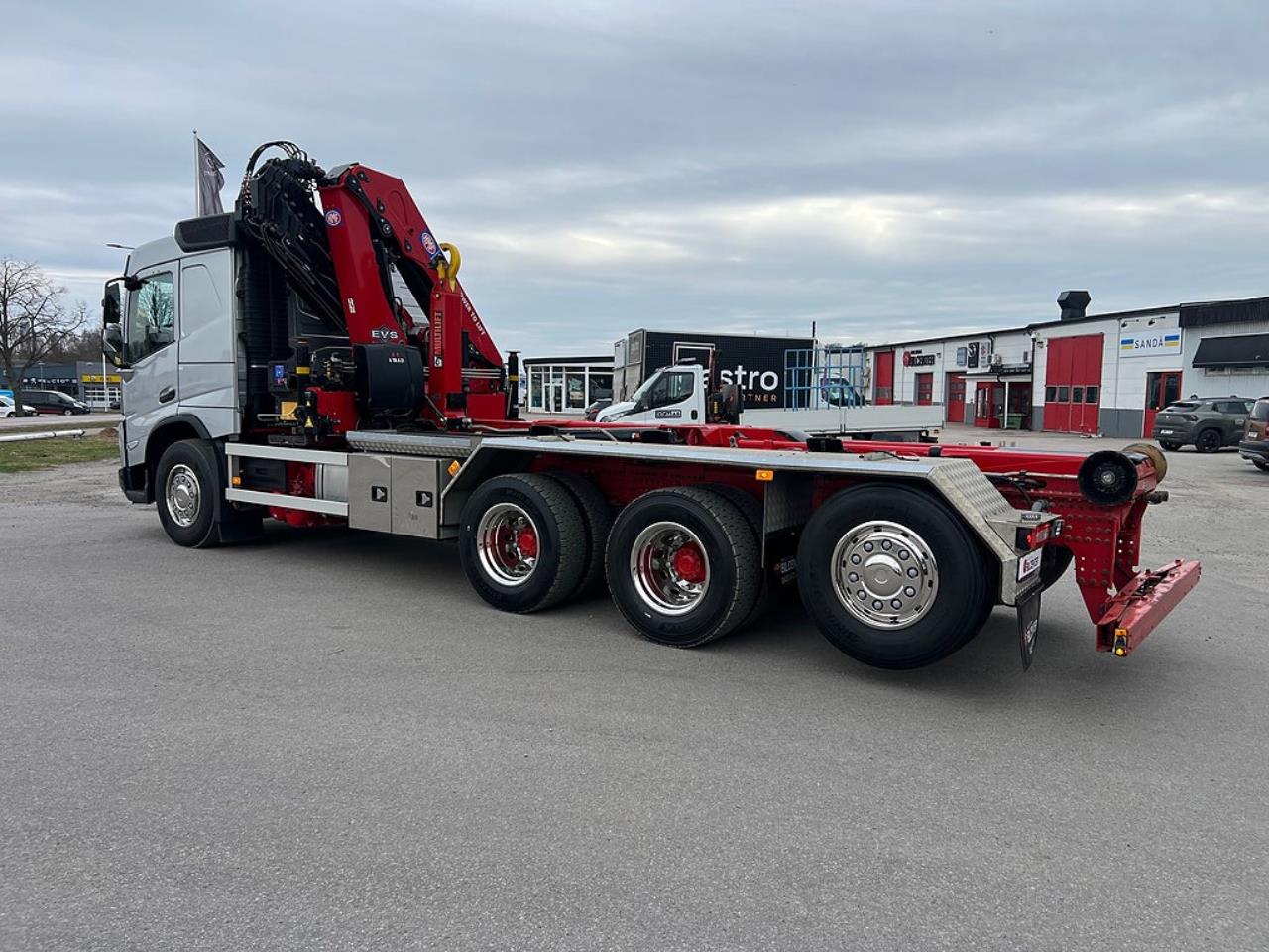 Volvo FMX 500 8x4*4 Tridem Kranv&auml;xlare Euro 6 2022 - Kran