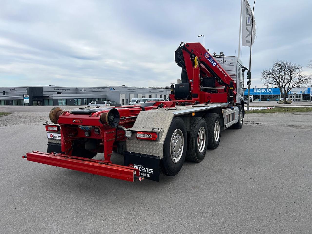 Volvo FMX 500 8x4*4 Tridem Kranv&auml;xlare Euro 6 2022 - Kran