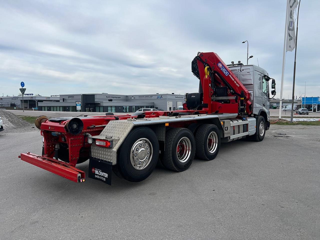 Volvo FMX 500 8x4*4 Tridem Kranv&auml;xlare Euro 6 2022 - Kran