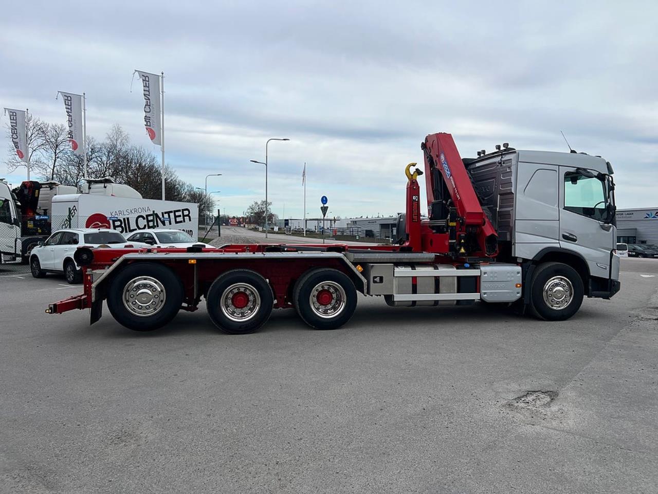 Volvo FMX 500 8x4*4 Tridem Kranv&auml;xlare Euro 6 2022 - Kran