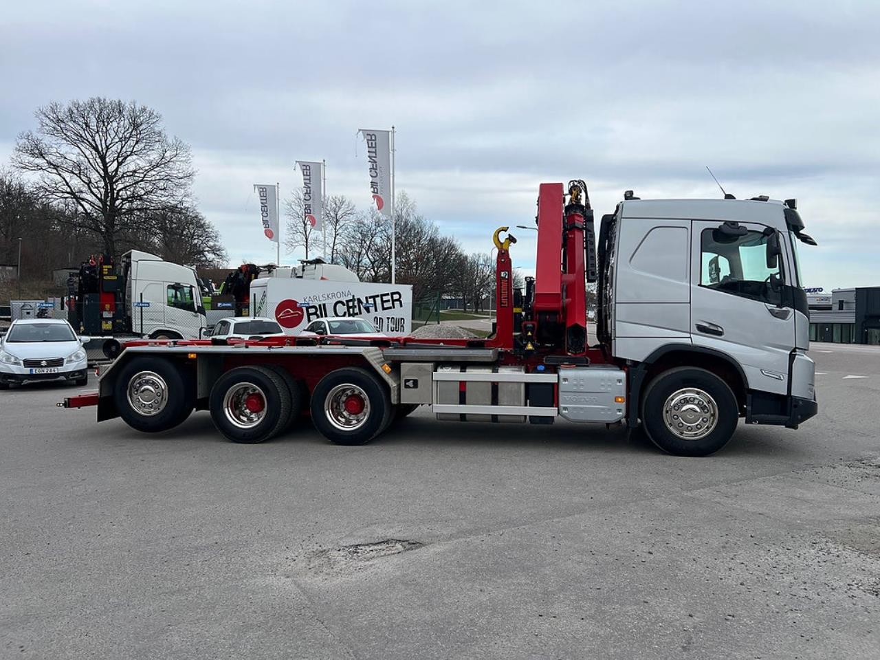 Volvo FMX 500 8x4*4 Tridem Kranv&auml;xlare Euro 6 2022 - Kran
