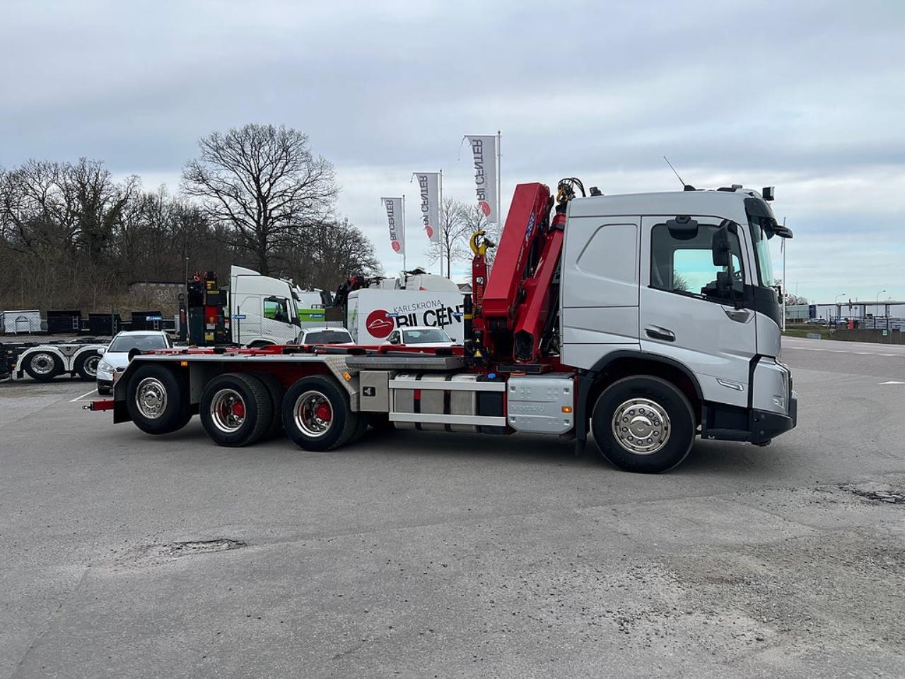 Volvo FMX 500 8x4*4 Tridem Kranv&auml;xlare Euro 6 2022 - Kran