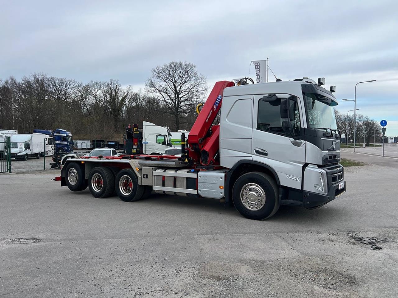Volvo FMX 500 8x4*4 Tridem Kranv&auml;xlare Euro 6 2022 - Kran