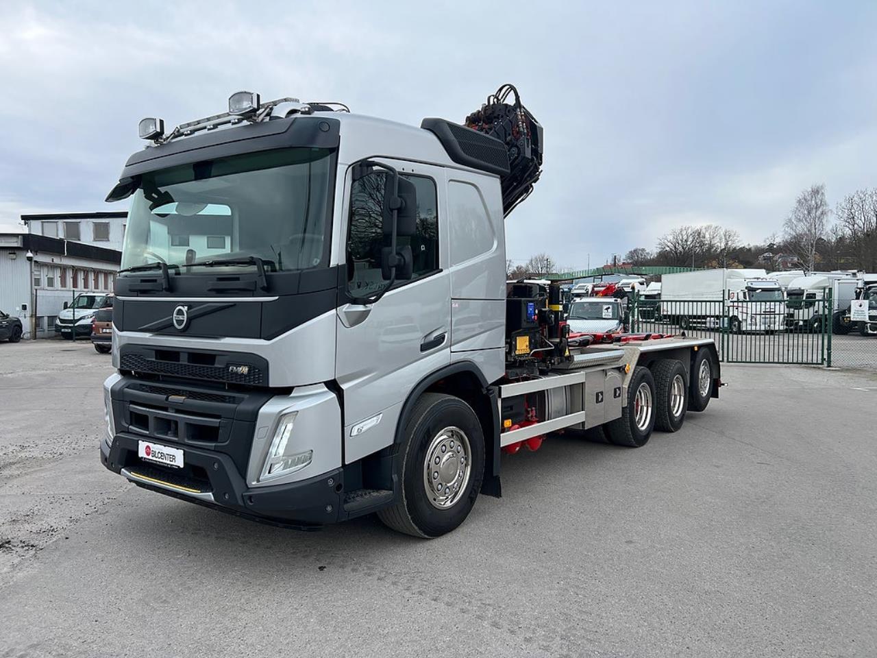 Volvo FMX 500 8x4*4 Tridem Kranv&auml;xlare Euro 6 2022 - Kran