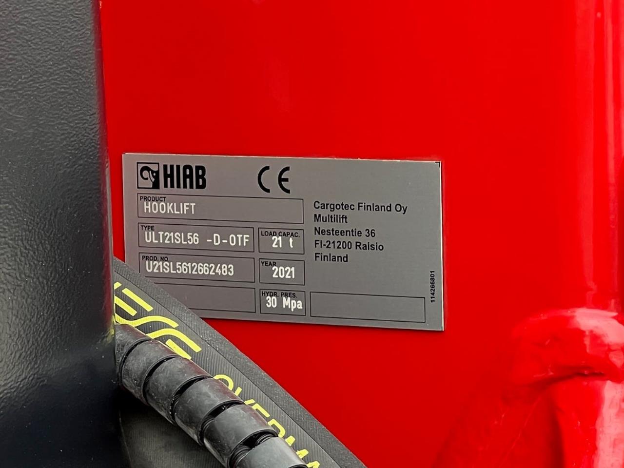 Volvo FMX 500 8x4*4 Tridem Kranv&auml;xlare Euro 6 2022 - Kran