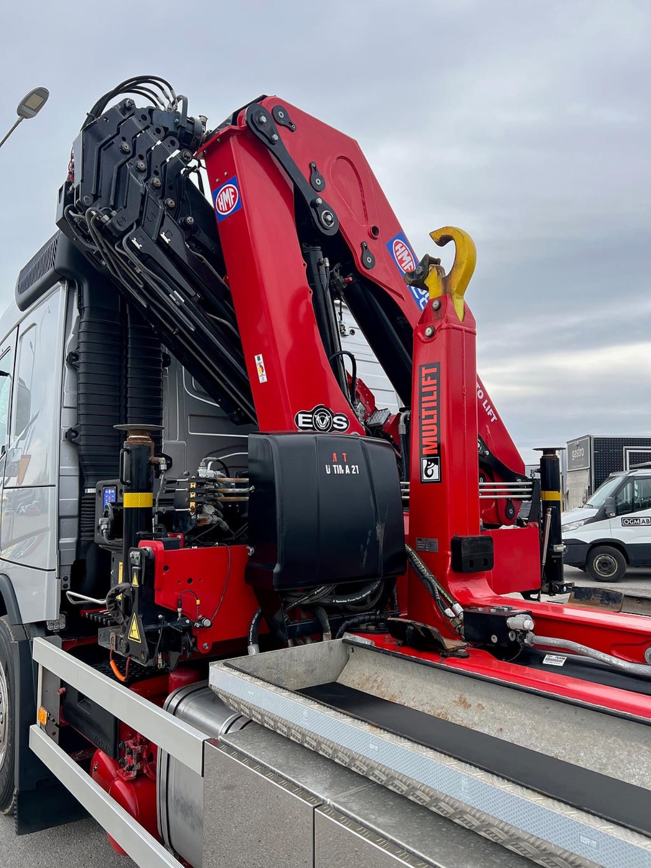 Volvo FMX 500 8x4*4 Tridem Kranv&auml;xlare Euro 6 2022 - Kran