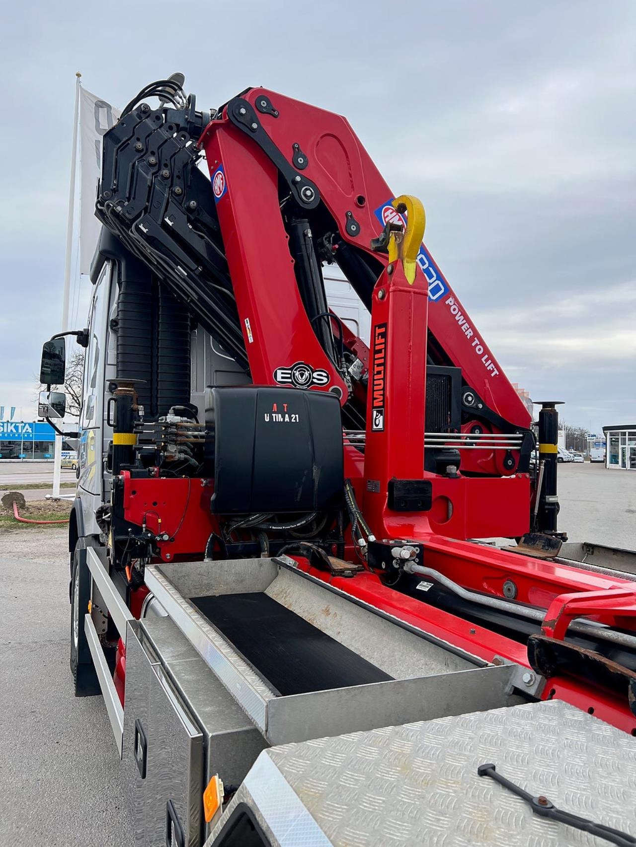 Volvo FMX 500 8x4*4 Tridem Kranv&auml;xlare Euro 6 2022 - Kran