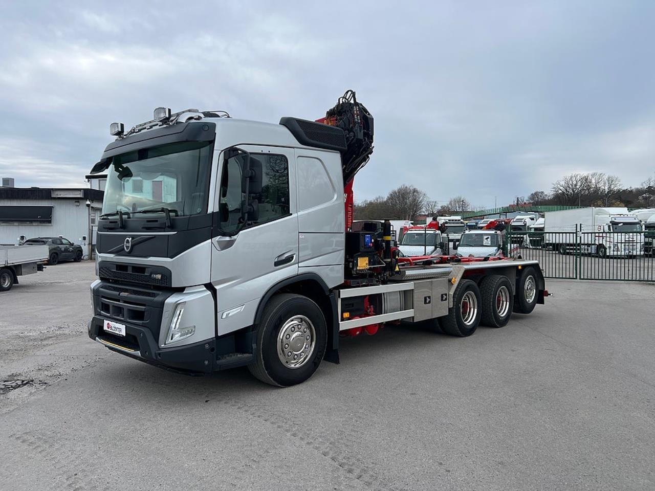 Volvo FMX 500 8x4*4 Tridem Kranv&auml;xlare Euro 6 2022 - Kran