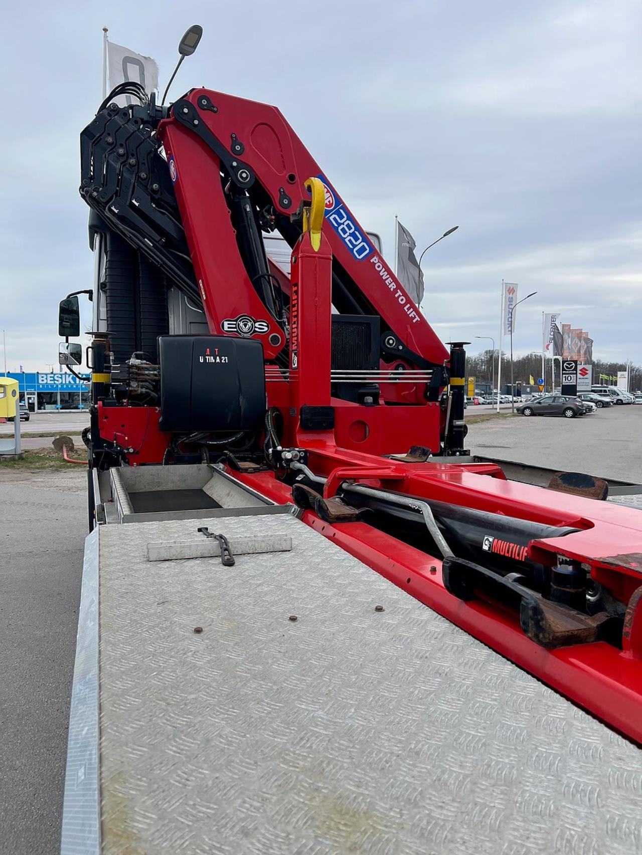 Volvo FMX 500 8x4*4 Tridem Kranv&auml;xlare Euro 6 2022 - Kran