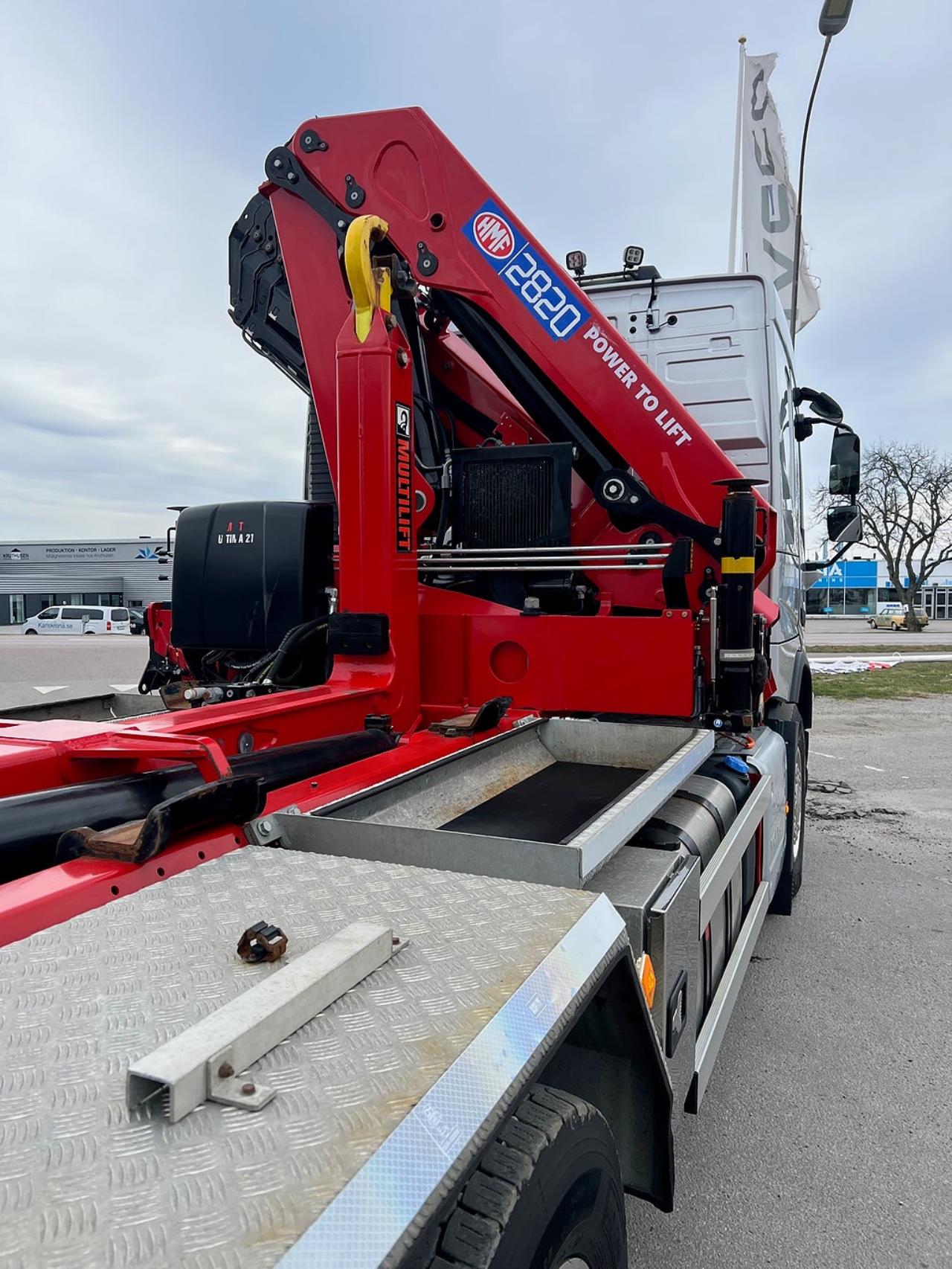 Volvo FMX 500 8x4*4 Tridem Kranv&auml;xlare Euro 6 2022 - Kran