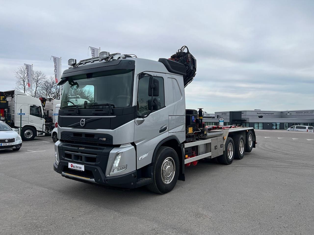 Volvo FMX 500 8x4*4 Tridem Kranv&auml;xlare Euro 6 2022 - Kran