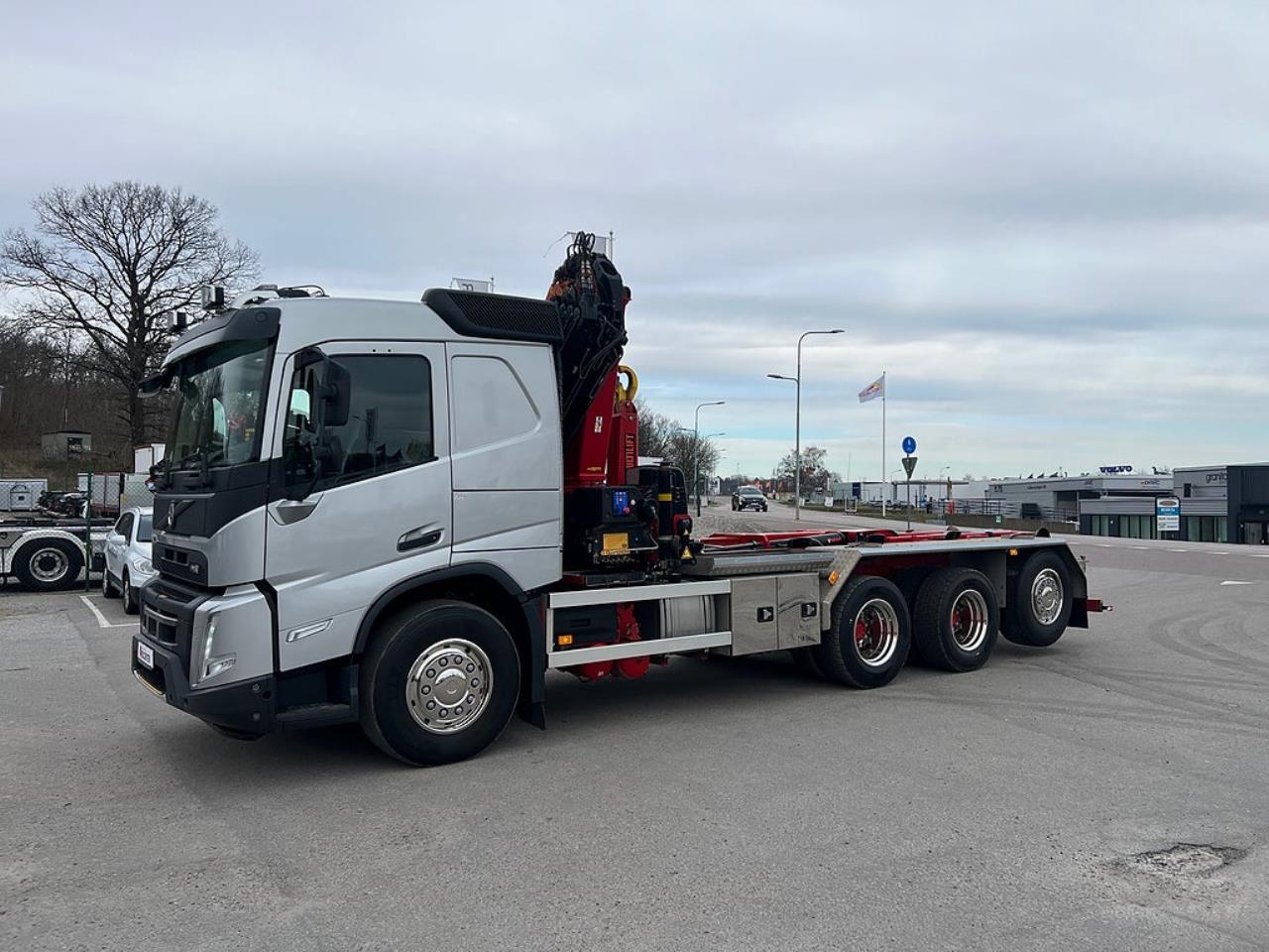 Volvo FMX 500 8x4*4 Tridem Kranv&auml;xlare Euro 6 2022 - Kran