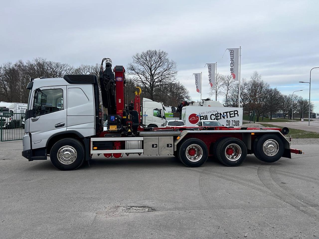Volvo FMX 500 8x4*4 Tridem Kranv&auml;xlare Euro 6 2022 - Kran