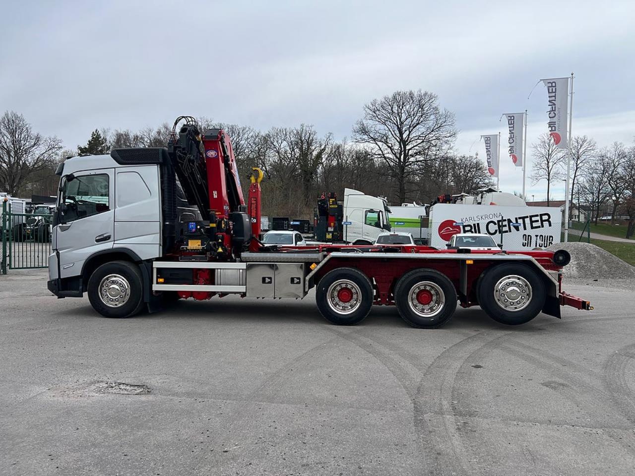 Volvo FMX 500 8x4*4 Tridem Kranv&auml;xlare Euro 6 2022 - Kran