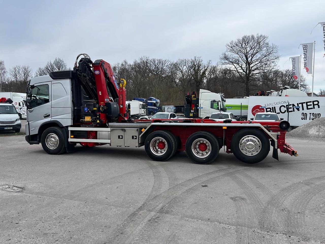 Volvo FMX 500 8x4*4 Tridem Kranv&auml;xlare Euro 6 2022 - Kran