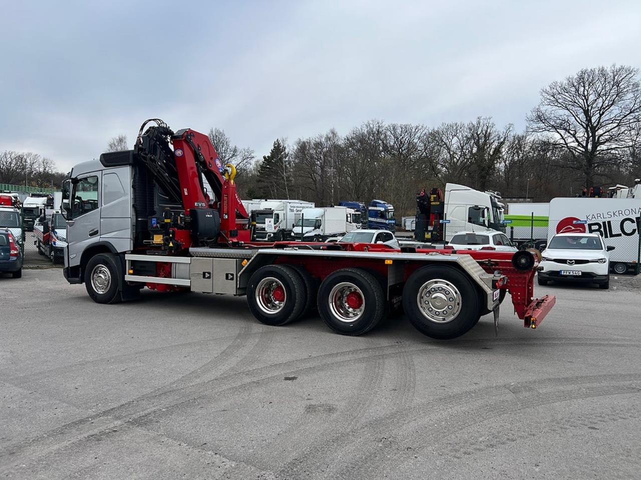 Volvo FMX 500 8x4*4 Tridem Kranv&auml;xlare Euro 6 2022 - Kran