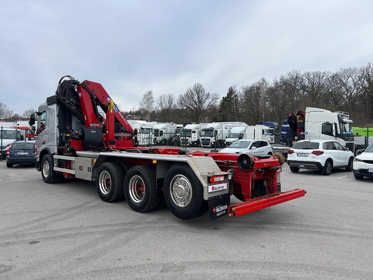 Volvo FMX 500 8x4*4 Tridem Kranv&auml;xlare Euro 6 2022 - Kran