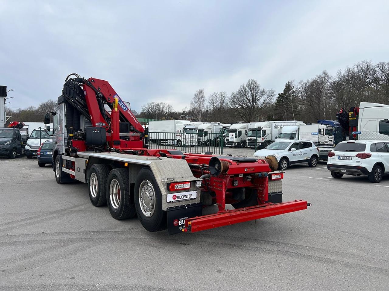 Volvo FMX 500 8x4*4 Tridem Kranv&auml;xlare Euro 6 2022 - Kran