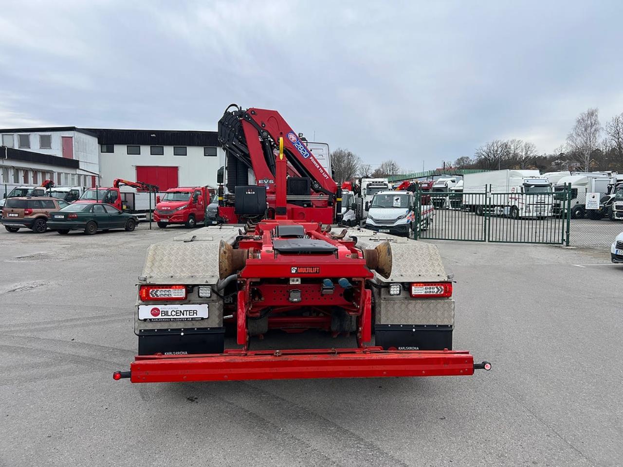 Volvo FMX 500 8x4*4 Tridem Kranv&auml;xlare Euro 6 2022 - Kran