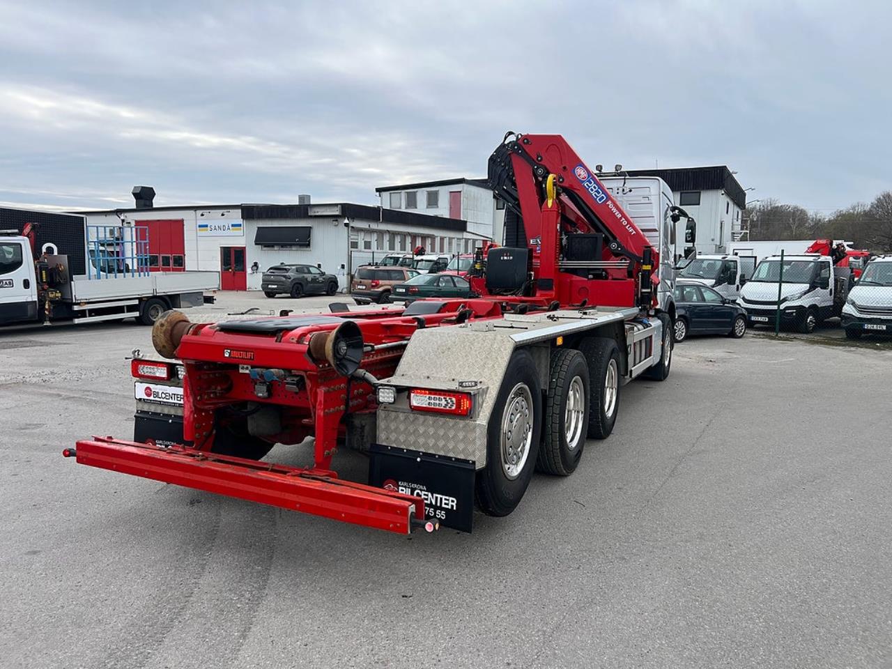 Volvo FMX 500 8x4*4 Tridem Kranv&auml;xlare Euro 6 2022 - Kran