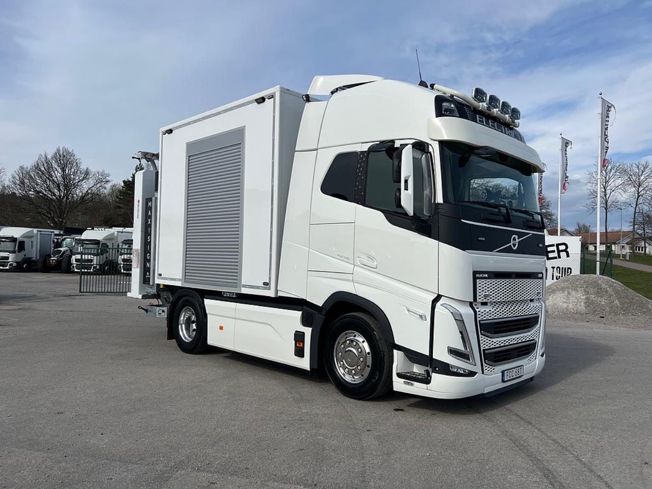 Volvo FH 4x2 Elbil TMA Bil Sk&aring;p med MaxiSign & Verdegro 2022 - Sk&aring;p