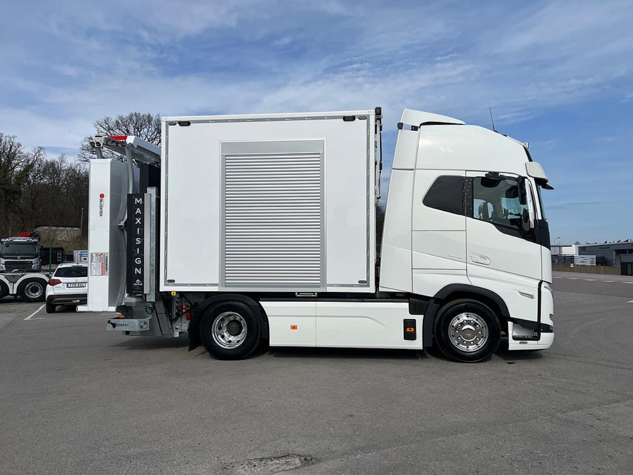 Volvo FH 4x2 Elbil TMA Bil Sk&aring;p med MaxiSign & Verdegro 2022 - Sk&aring;p
