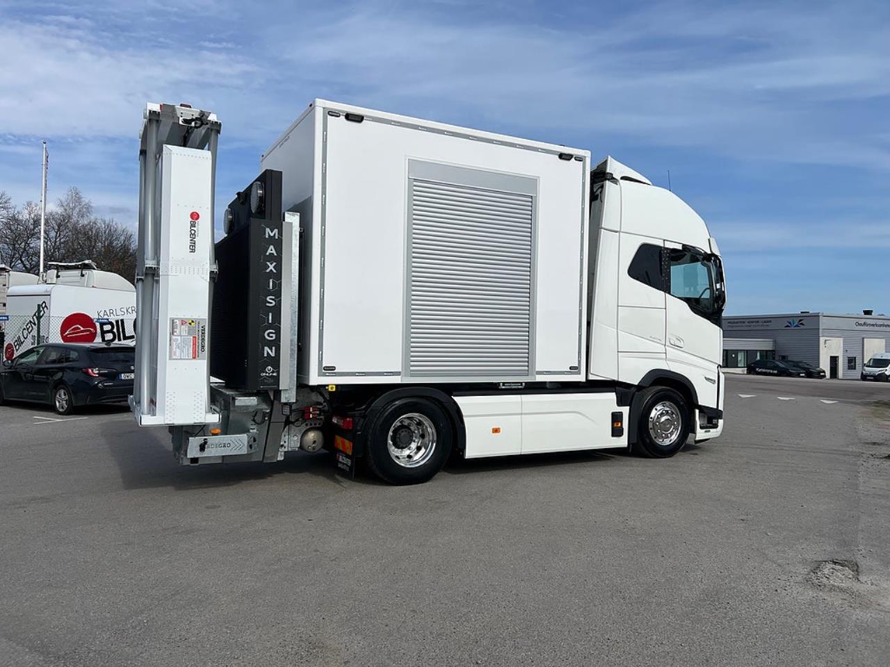 Volvo FH 4x2 Elbil TMA Bil Sk&aring;p med MaxiSign & Verdegro 2022 - Sk&aring;p