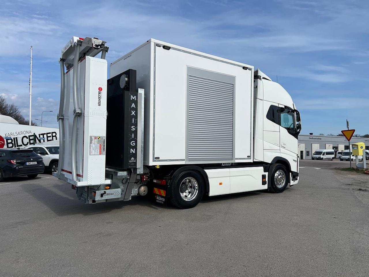 Volvo FH 4x2 Elbil TMA Bil Sk&aring;p med MaxiSign & Verdegro 2022 - Sk&aring;p