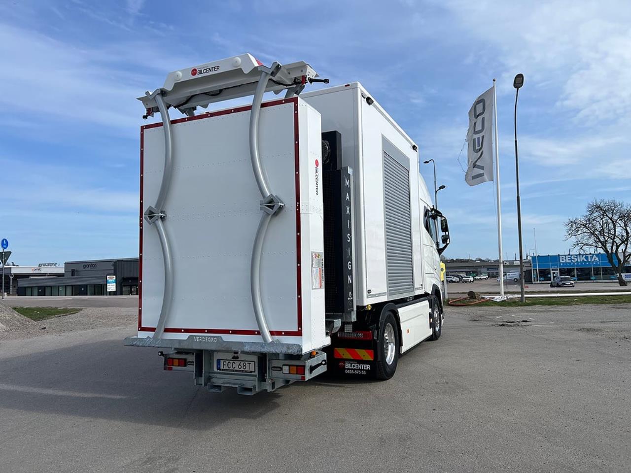 Volvo FH 4x2 Elbil TMA Bil Sk&aring;p med MaxiSign & Verdegro 2022 - Sk&aring;p