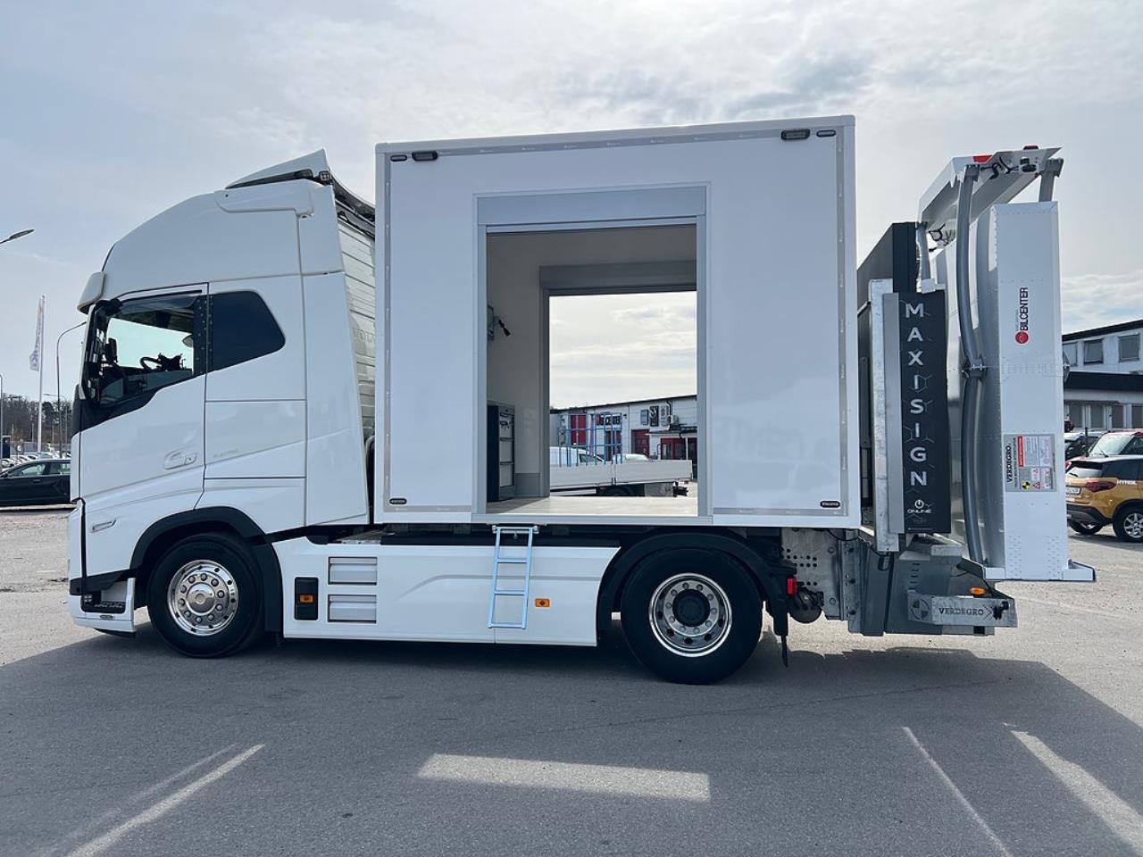 Volvo FH 4x2 Elbil TMA Bil Sk&aring;p med MaxiSign & Verdegro 2022 - Sk&aring;p