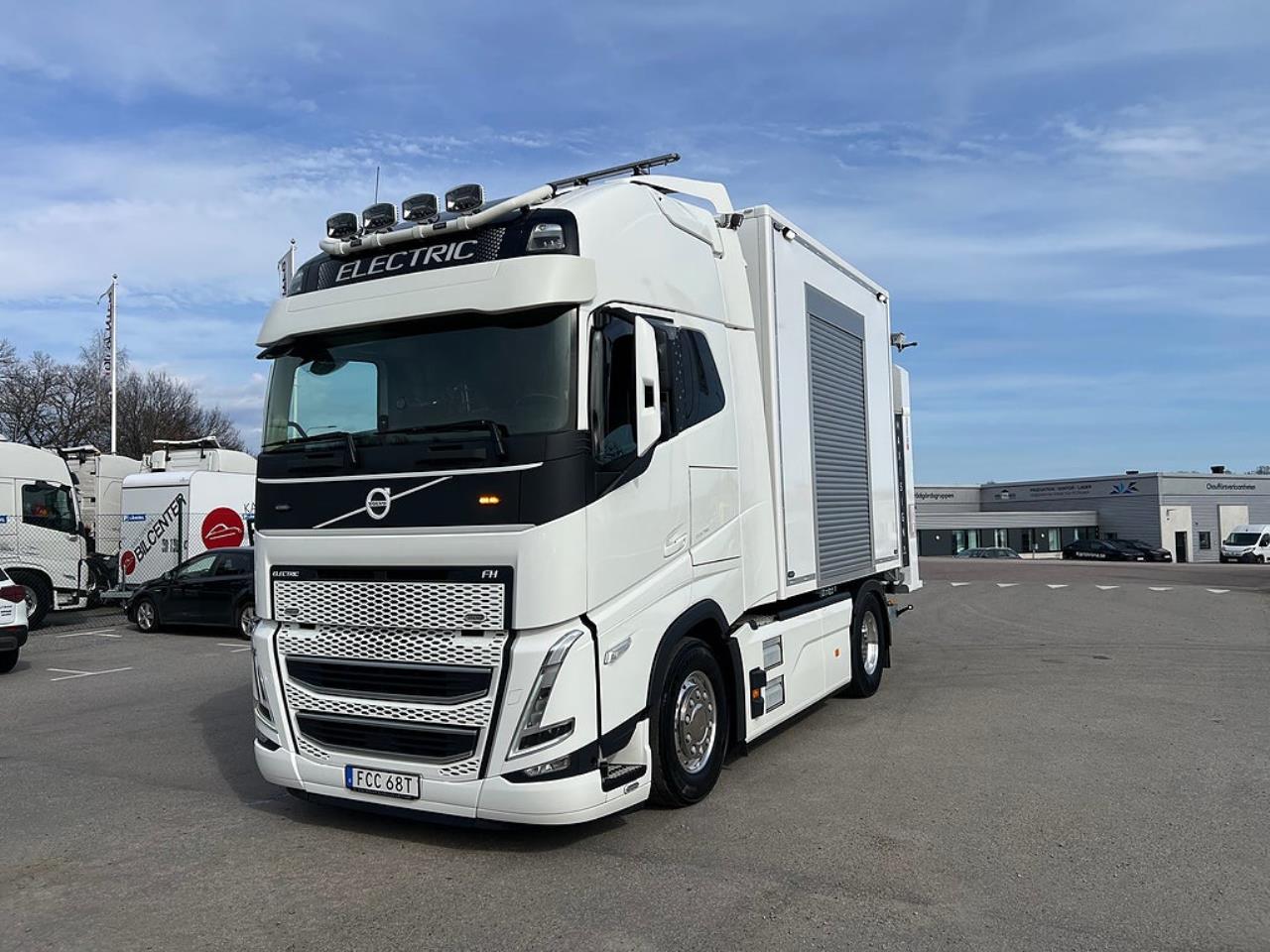 Volvo FH 4x2 Elbil TMA Bil Sk&aring;p med MaxiSign & Verdegro 2022 - Sk&aring;p