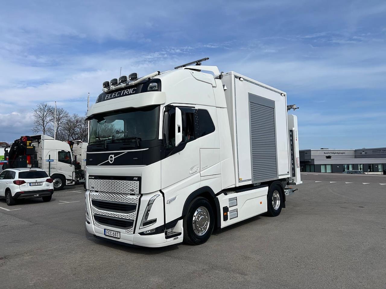 Volvo FH 4x2 Elbil TMA Bil Sk&aring;p med MaxiSign & Verdegro 2022 - Sk&aring;p