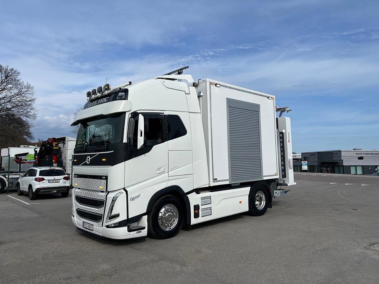 Volvo FH 4x2 Elbil TMA Bil Sk&aring;p med MaxiSign & Verdegro 2022 - Sk&aring;p