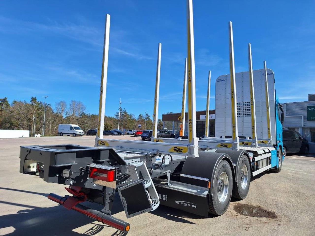 Scania R660 LB6x4 Timmerbil Ny Scania Skogsbil 2025 - Timmer
