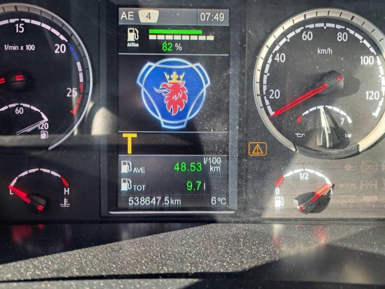 Scania R 490 LB6X2HNB 2015 - Krok/Lastv&auml;xlare