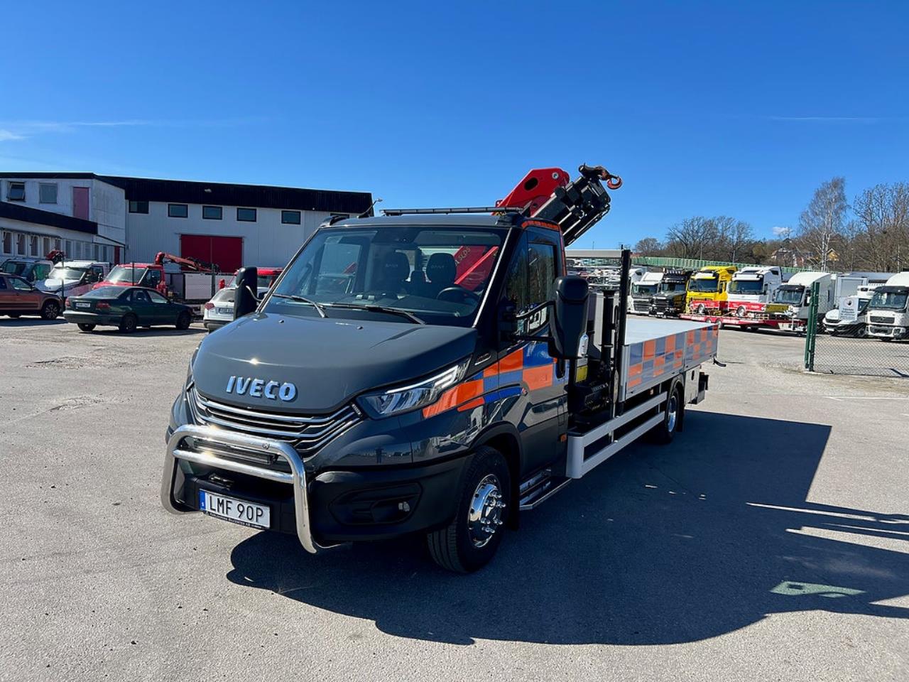 Iveco Daily 72C18 A8 Kranbil Palfinger Kran Fullutrustad 2023 - &Ouml;vrigt