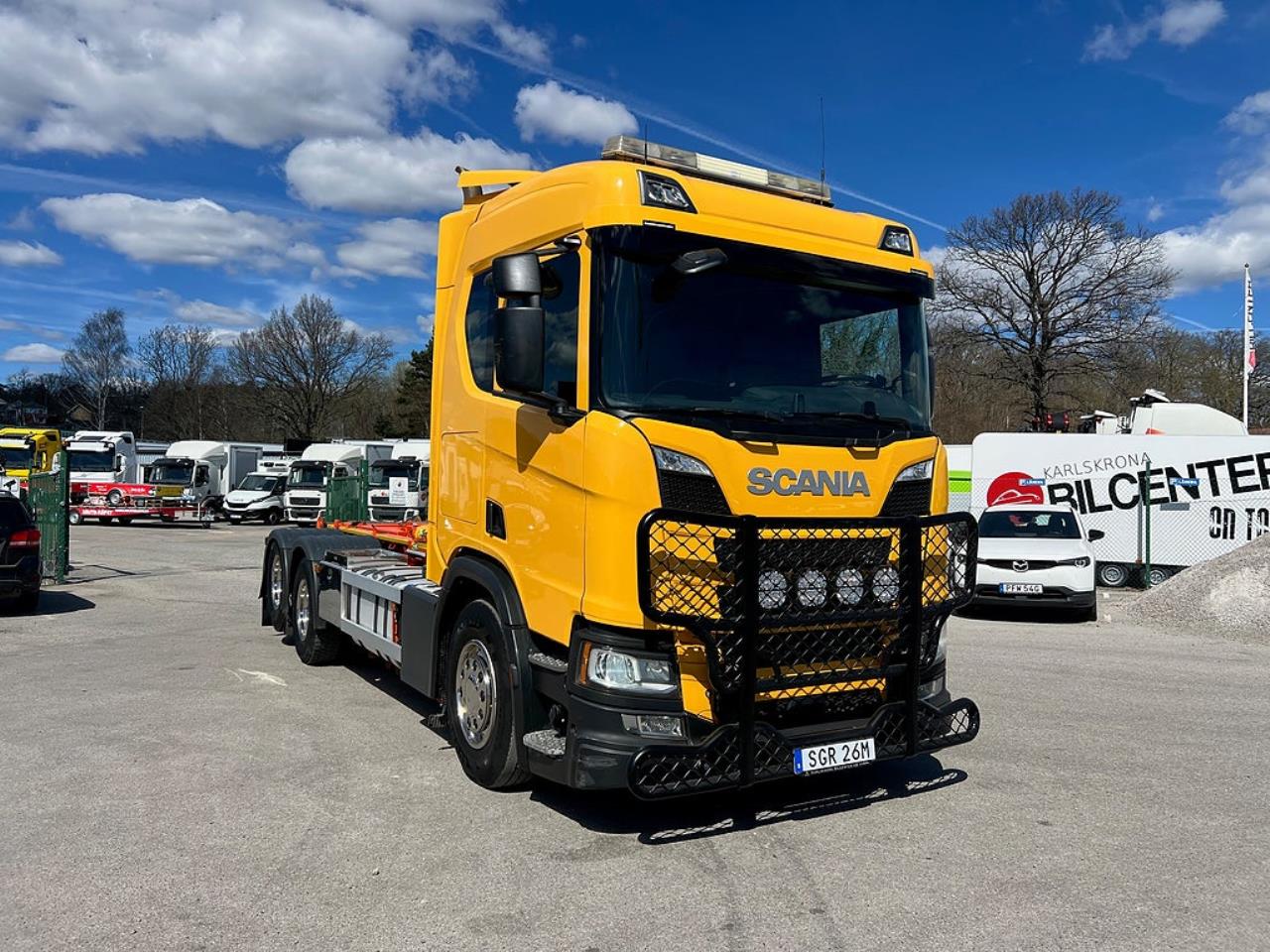 Scania R500 6x2 Lastv&auml;xlare Euro 6 Inkl Schaktflak 2019 - Krok/Lastv&auml;xlare