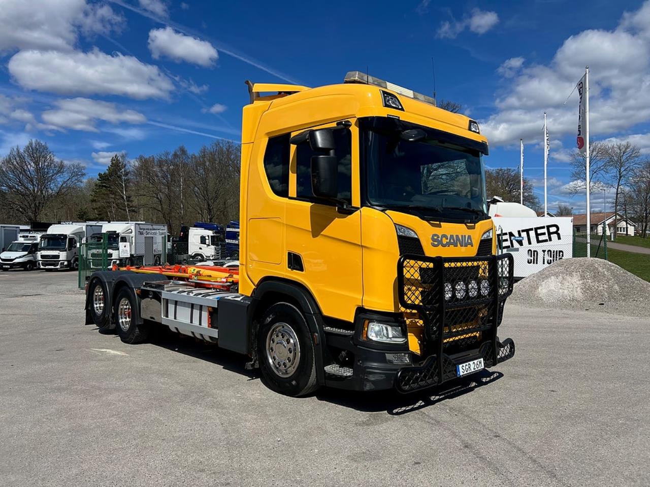 Scania R500 6x2 Lastv&auml;xlare Euro 6 Inkl Schaktflak 2019 - Krok/Lastv&auml;xlare