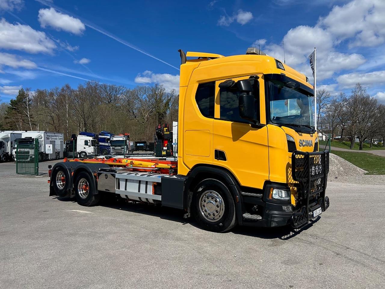 Scania R500 6x2 Lastv&auml;xlare Euro 6 Inkl Schaktflak 2019 - Krok/Lastv&auml;xlare