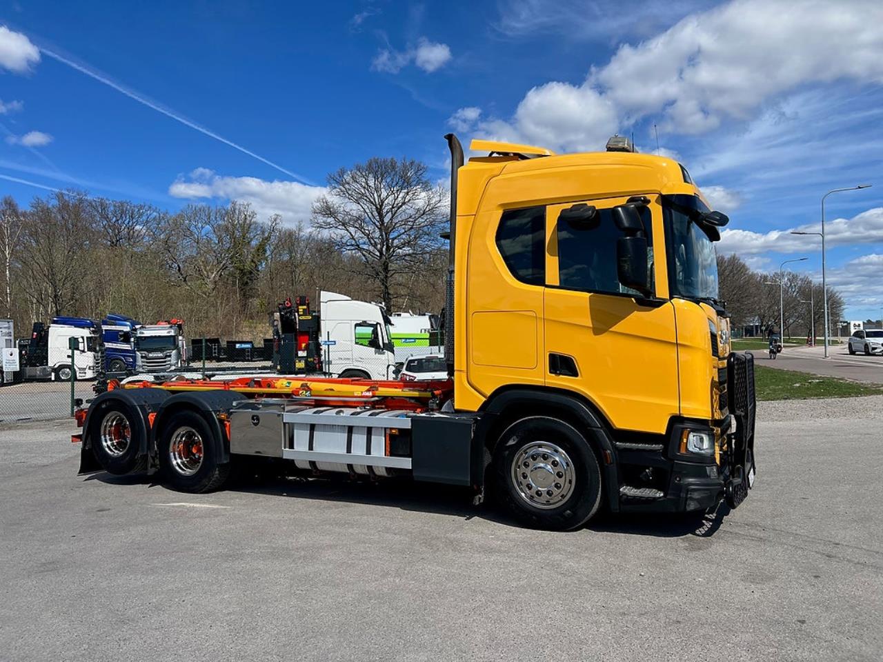 Scania R500 6x2 Lastv&auml;xlare Euro 6 Inkl Schaktflak 2019 - Krok/Lastv&auml;xlare