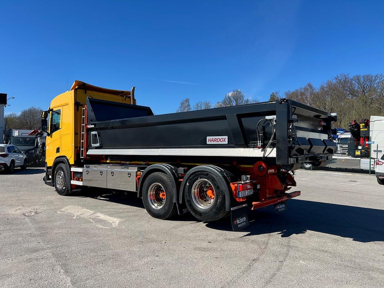 Scania R500 6x2 Lastv&auml;xlare Euro 6 Inkl Schaktflak 2019 - Krok/Lastv&auml;xlare