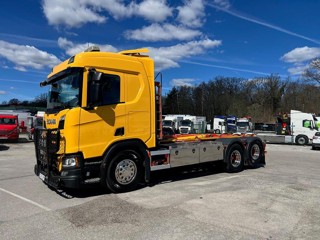 Scania R500 6x2 Lastv&auml;xlare Euro 6 Inkl Schaktflak 2019 - Krok/Lastv&auml;xlare