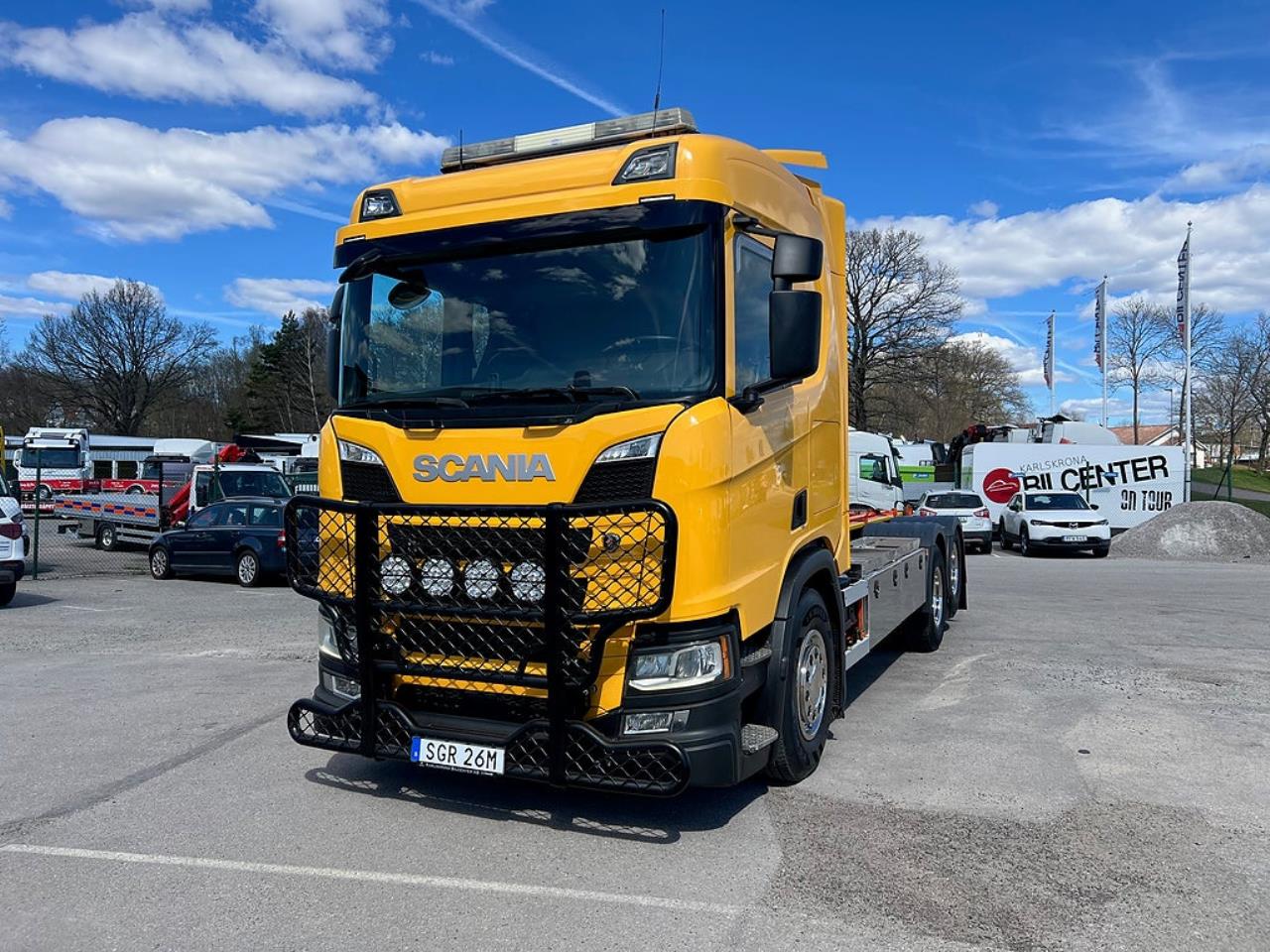 Scania R500 6x2 Lastv&auml;xlare Euro 6 Inkl Schaktflak 2019 - Krok/Lastv&auml;xlare