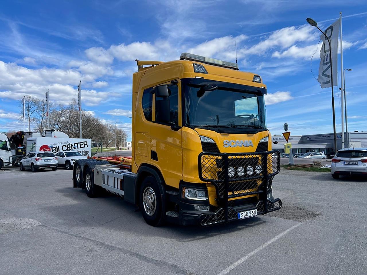Scania R500 6x2 Lastv&auml;xlare Euro 6 Inkl Schaktflak 2019 - Krok/Lastv&auml;xlare