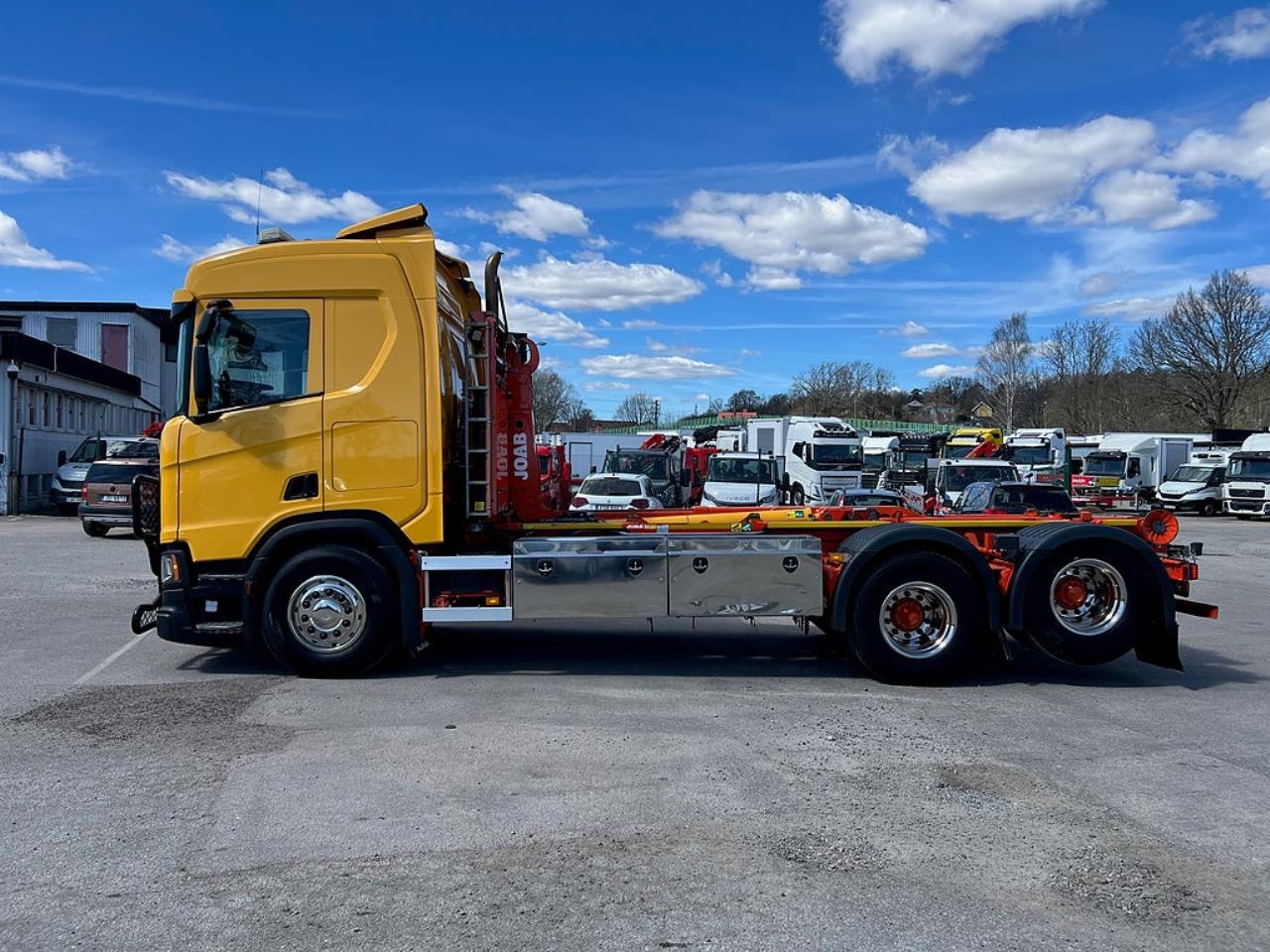 Scania R500 6x2 Lastv&auml;xlare Euro 6 Inkl Schaktflak 2019 - Krok/Lastv&auml;xlare