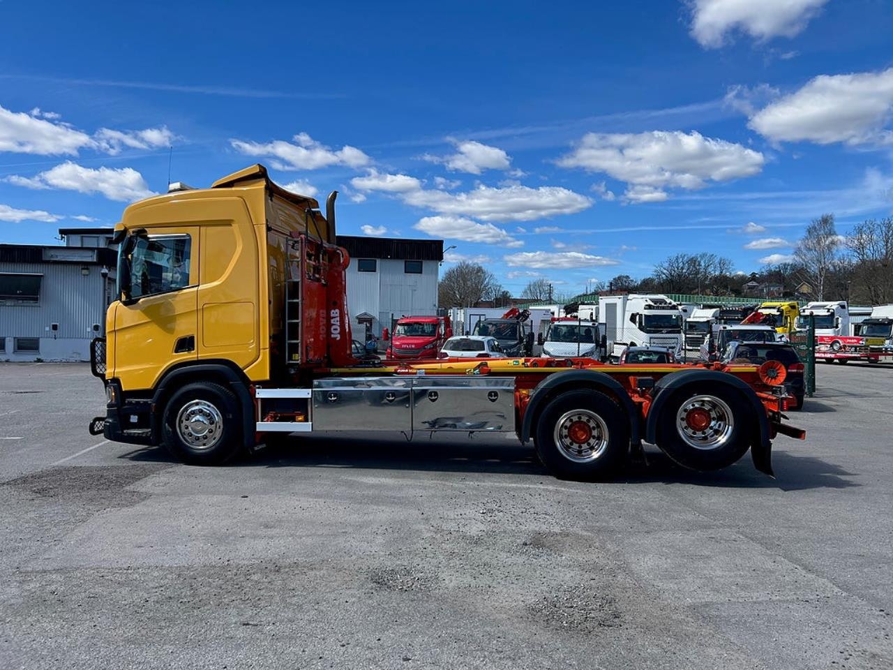 Scania R500 6x2 Lastv&auml;xlare Euro 6 Inkl Schaktflak 2019 - Krok/Lastv&auml;xlare