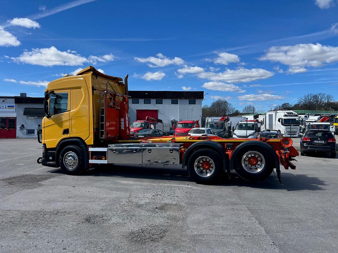 Scania R500 6x2 Lastv&auml;xlare Euro 6 Inkl Schaktflak 2019 - Krok/Lastv&auml;xlare