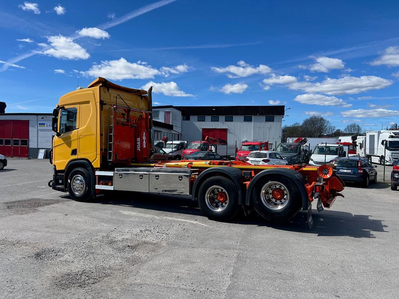 Scania R500 6x2 Lastv&auml;xlare Euro 6 Inkl Schaktflak 2019 - Krok/Lastv&auml;xlare