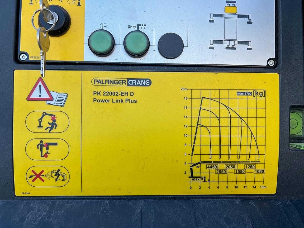 &Ouml;vriga Nytt Kranflak med Tipp & Palfinger 22002 Kran 2026 - &Ouml;vrigt