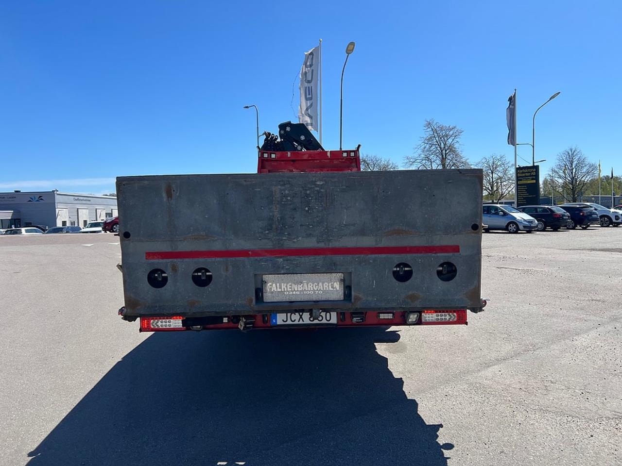 Volvo FM13 460 8x2*6 Maskinbil med stor kran, Euro 6 2017 - Kran